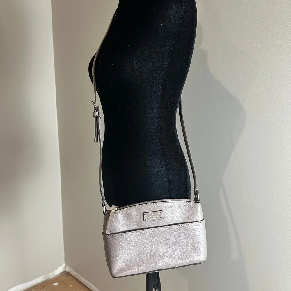 Kate Spade Grove Street Millie Small Taupe Cross‎ Body Purse